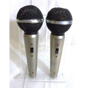2 Vintage AKG Maestro DM 700 Dynamic Cardiod Microphone